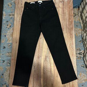 women's Universal Thread mid rise 80s jeans black 6R